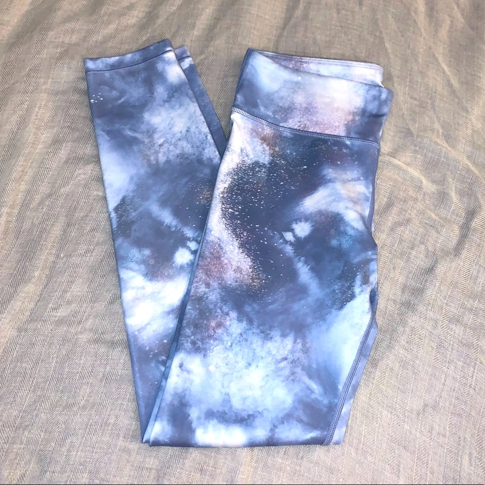 Galaxy colored full length leggings